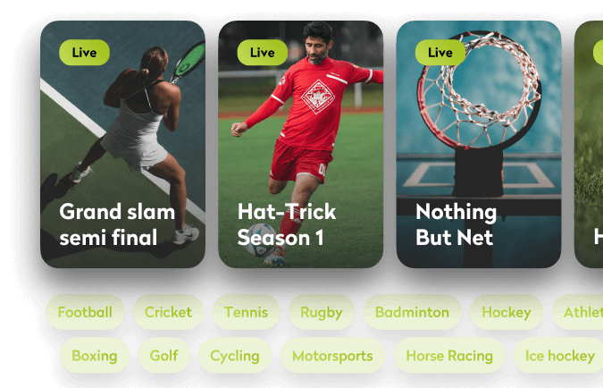 sports key features