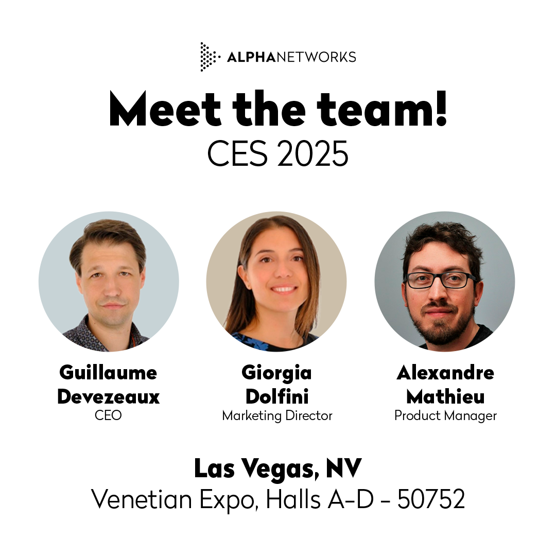 Meet Alpha Networks at CES 2025 in Las Vegas